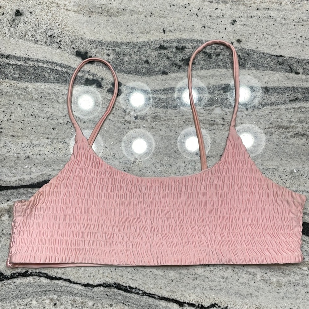 Smocked Bikini Top